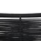 Armen Living Clip Indoor Outdoor Stackable Steel Dining Chair with Black Rope, PK2 LCCPSIBL - alternate 3